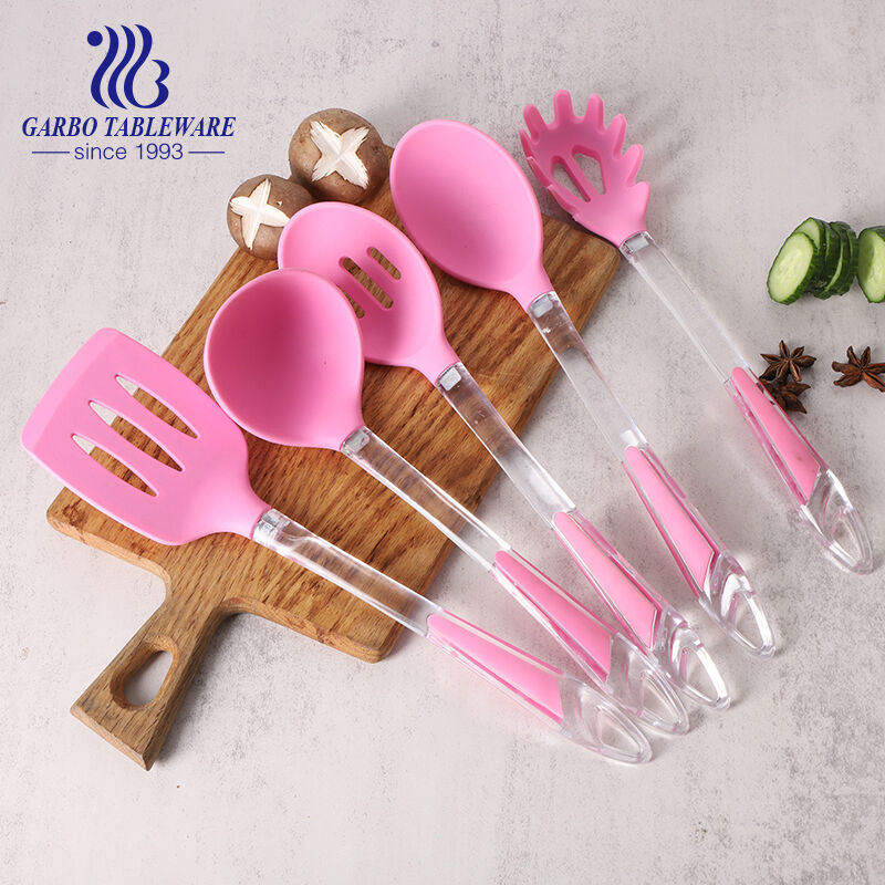 High Quality 5PCS Set Silicone kitchen tools set BPA free 