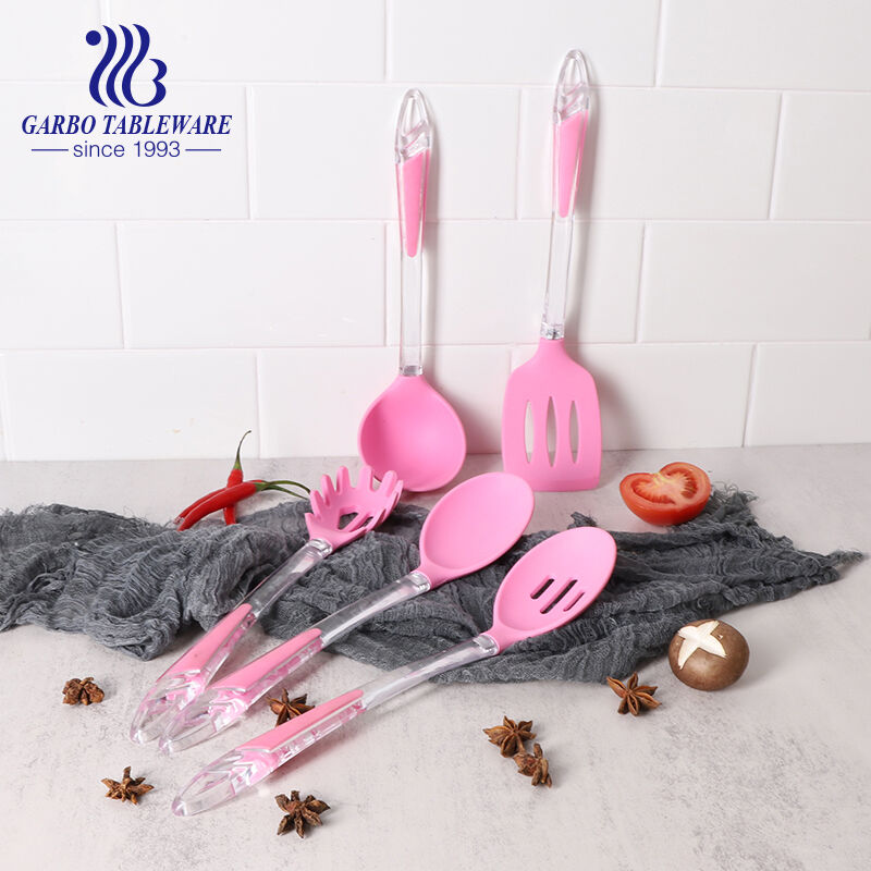 High Quality 5PCS Set Silicone kitchen tools set BPA free 