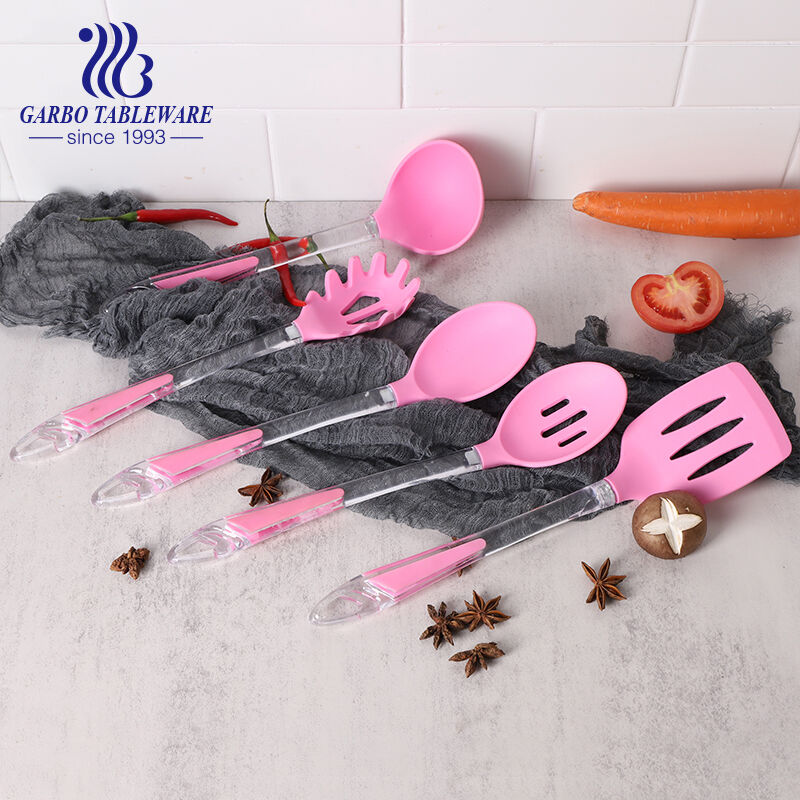 High Quality 5PCS Set Silicone kitchen tools set BPA free 