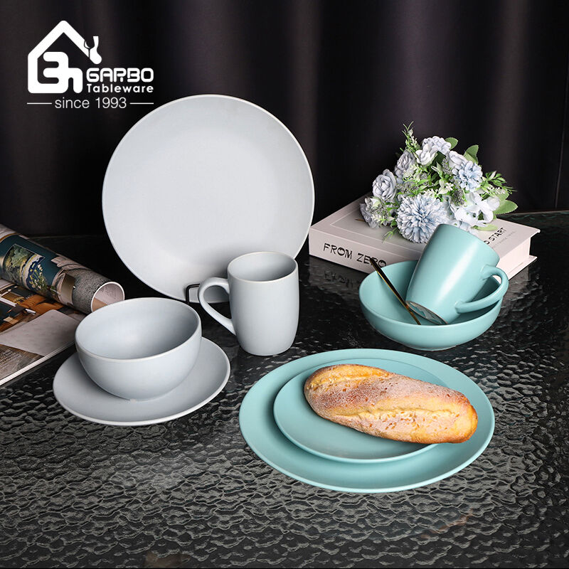 Elevate Your Dining Experience with Popular Color-Glazed Stoneware Dinner Sets from Garbo International