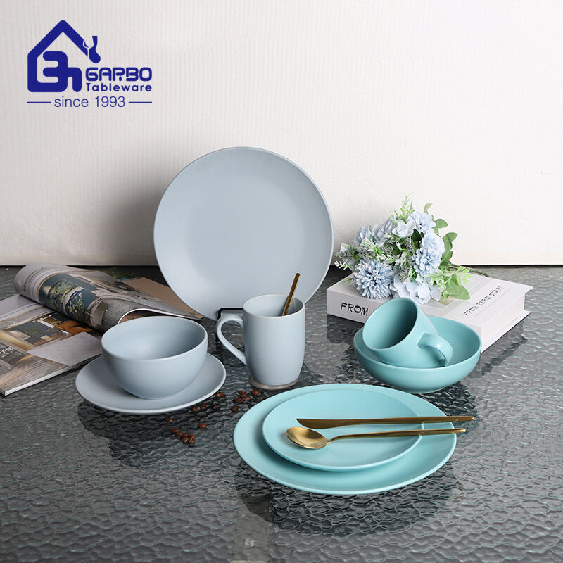 Elevate Your Dining Experience with Popular Color-Glazed Stoneware Dinner Sets from Garbo International