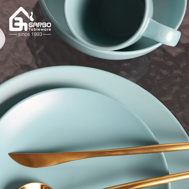 Elevate Your Dining Experience with Popular Color-Glazed Stoneware Dinner Sets from Garbo International