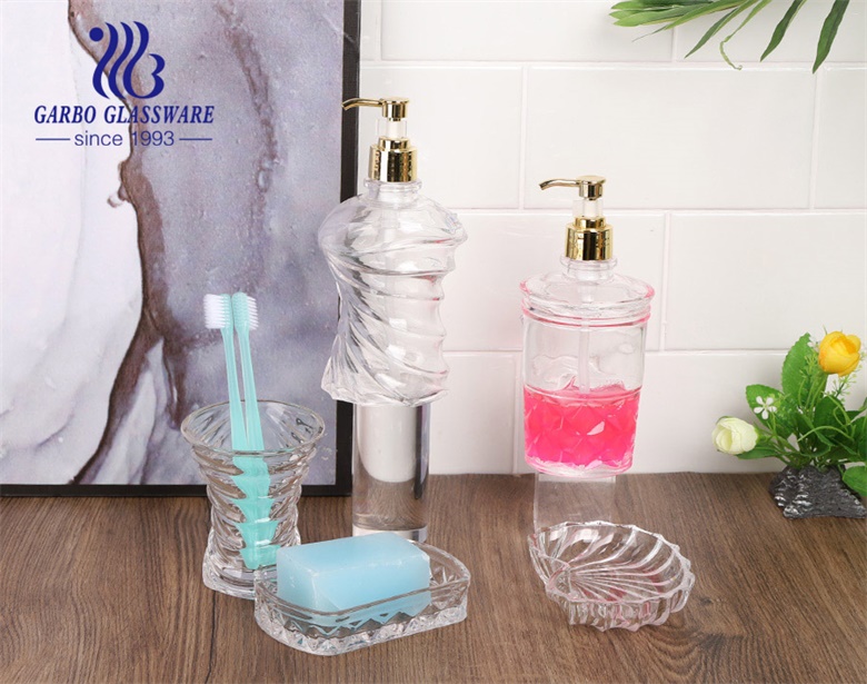 Which one is your pick for the bathroom set, the ceramic or glassware raw material