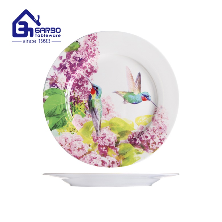 Do you know the flower decal decoration on ceramic tableware