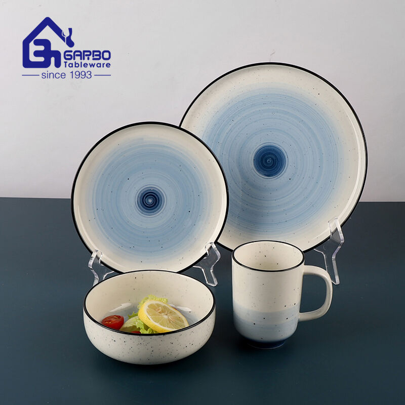 A Delightful Dining Experience: Exploring the 16-Piece Color Glazed Porcelain Dinnerware Set by Garbo International