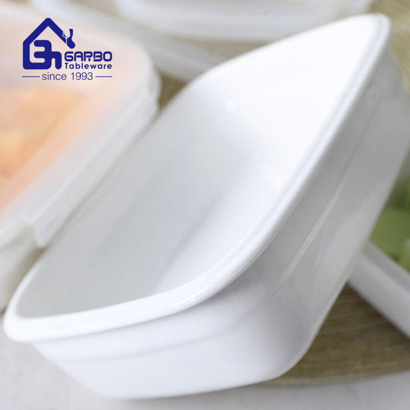 Porcelain Food Containers with PP Lids: A Stylish and Eco-Friendly Kitchen Solution