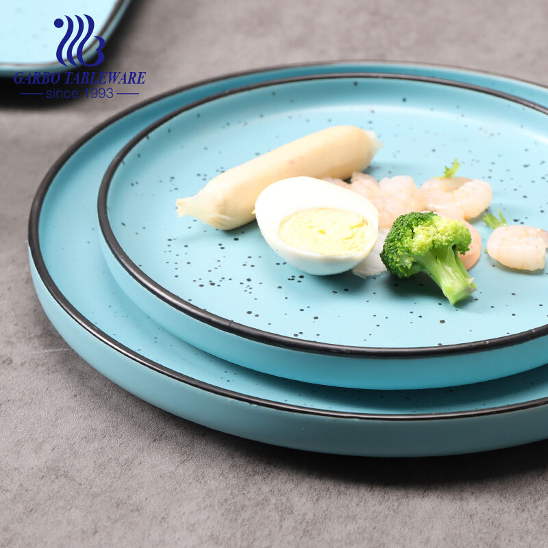 The Allure of Garbo International's New Design Color Glazed Stoneware Dinner Set