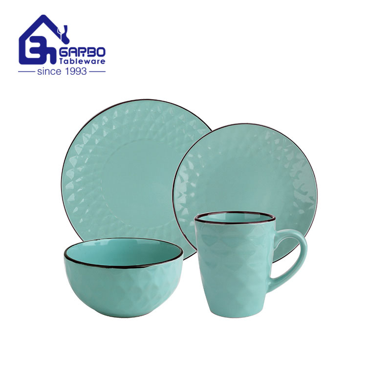 16pcs Stonware Dinner Set