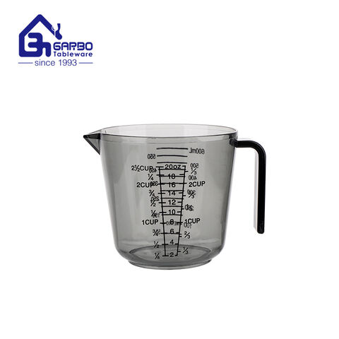 Wholesale Kitchenware Bulk Pack Measuring Cups Manufacturer Customized Green Small Size 300ml Plastic Measuring Cups