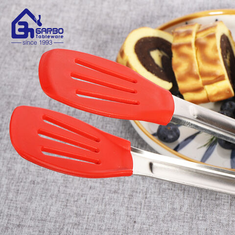 Manufacturer Wholesale Machine Polish Stocked Stainless Steel Kitchen Food Tongs