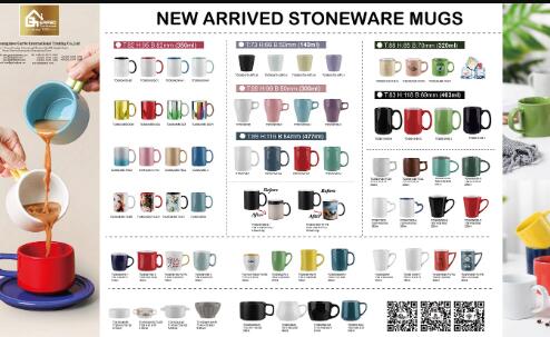 New arrival creative ceramic mug set 