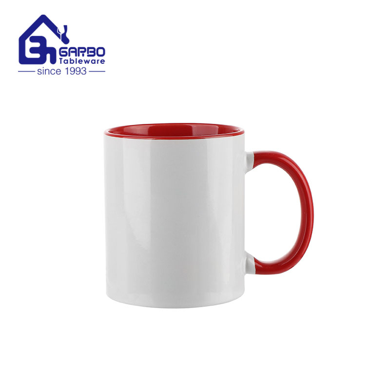 Handmade 250ml ceramic milk mug for resale