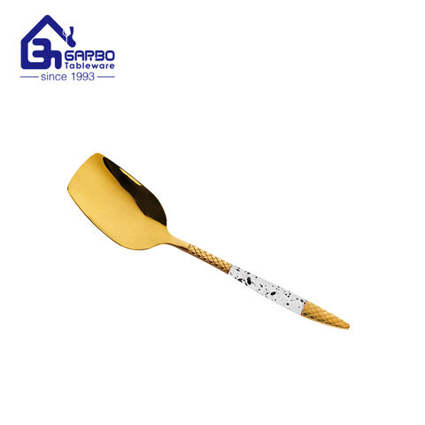 Factory Price Gold Plating 201ss high quality slotted turner