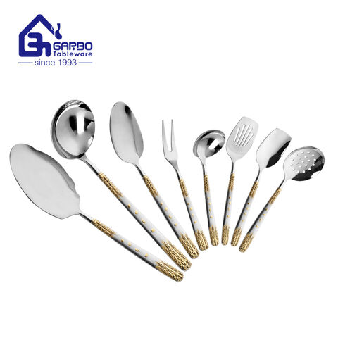 New arrival 201ss wheatear design cooking utensils