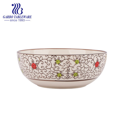 260ml under glazed porcelain rice bowl for home usage 