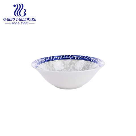 7.32inch porcelain bowl manufacturer china for noodles eating