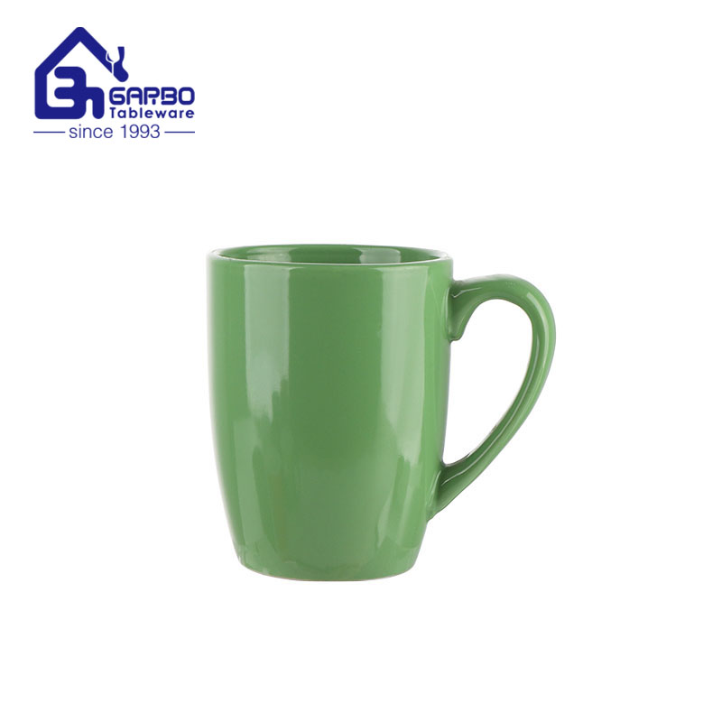 white and inner black 350ml ceramic coffee mugs manufacturer china for coffee