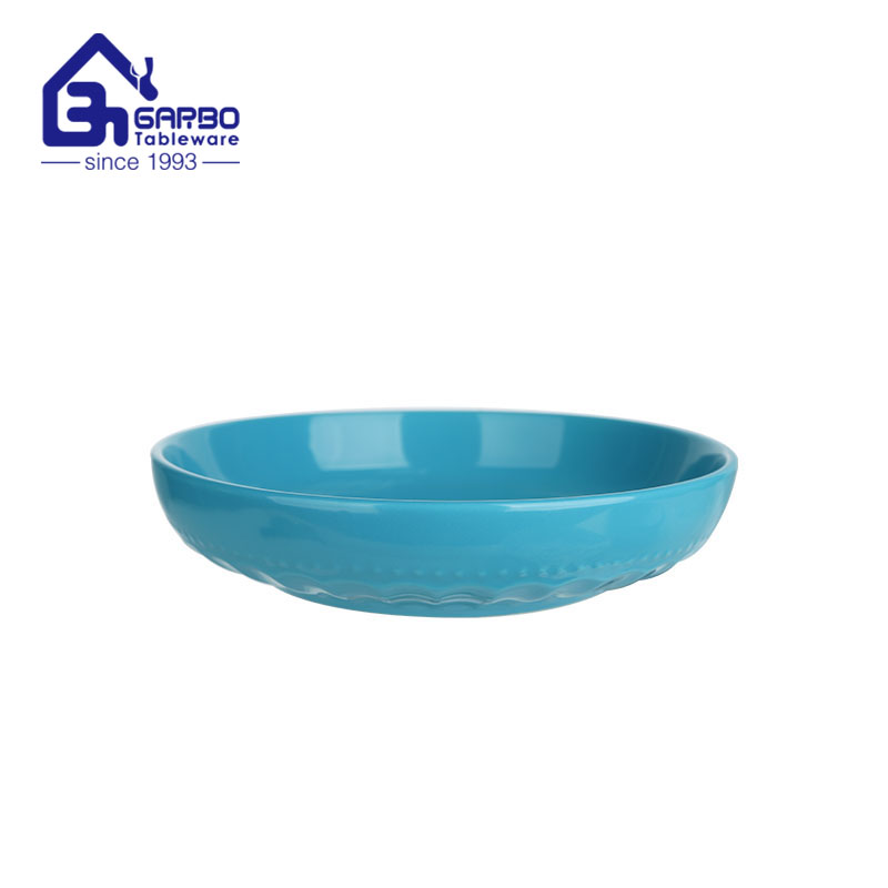 6 inch beige color glazed ceramic cereal bowls salad bowls precook bowls stoneware wholesale factory 