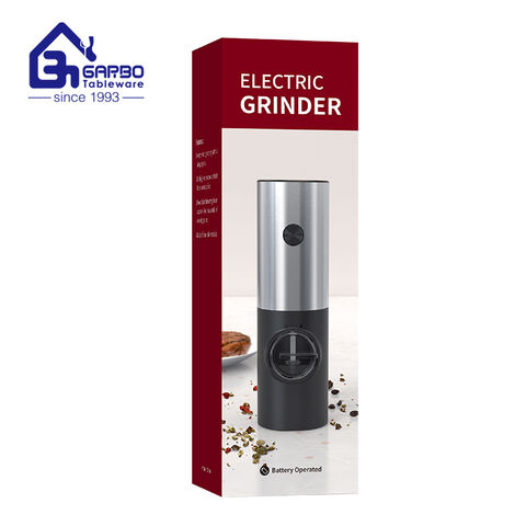 Tableware exporter electric effortless pepper grinder with color box pack