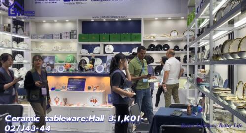 See tableware new items at 135th Canton Fair | garbotableware.com