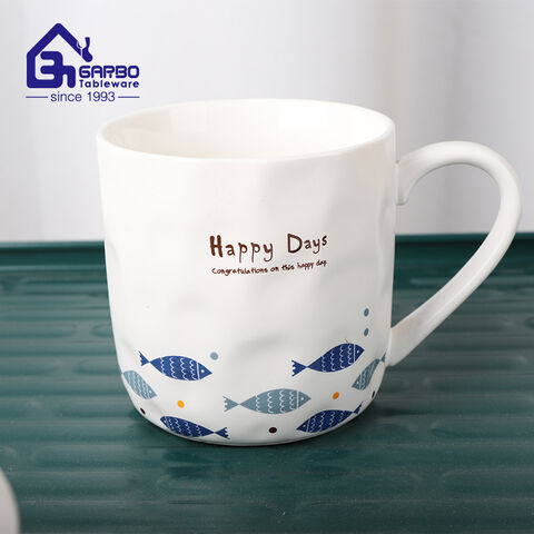 Factory made 13oz double-colored premium porcelain mug