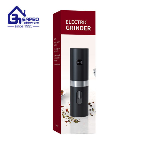 Wholesale Portable Outdoor Barbecue Ustensil Electric Salt Pepper Grinder 