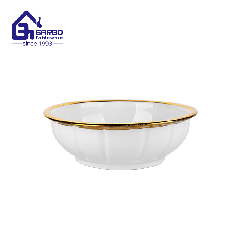 5.59 Inch Stoneware Rice Bowl with hand drawing color for sale