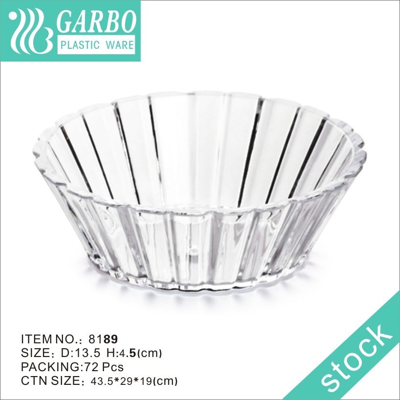 Square-shape Garbo Plastic Salad Bowl with New Design