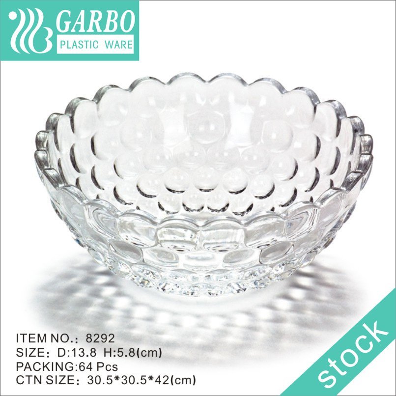 Plastic Salad Bowl with Shell Design Best Choice for Salad