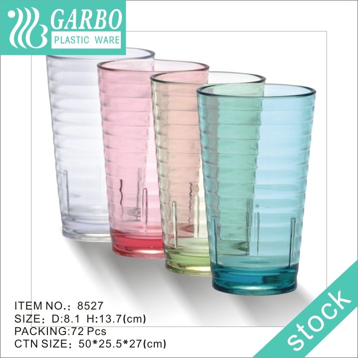 China New colorful 160ml Plastic Tumbler small beer drinking plastic cup for restaurant