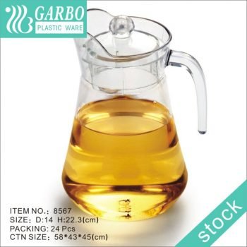 1500ml Plastic Water Pitcher Big discount Beverage Juice Jug for Bar Life