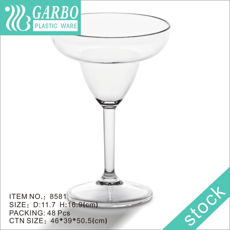 5oz small wine drinking plastic stemware with BPA free high quality