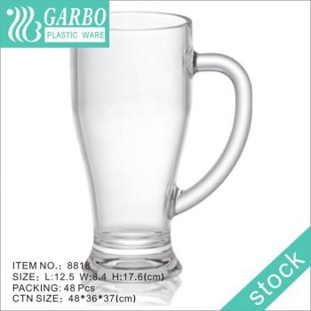 500ml Beer Pint Plastic Mug Cup for Bar and Restaurant