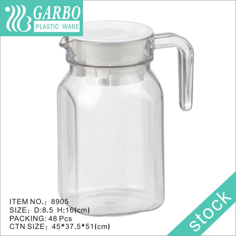 factory stackable package 2.2L plastic pitcher for bar use beer jug