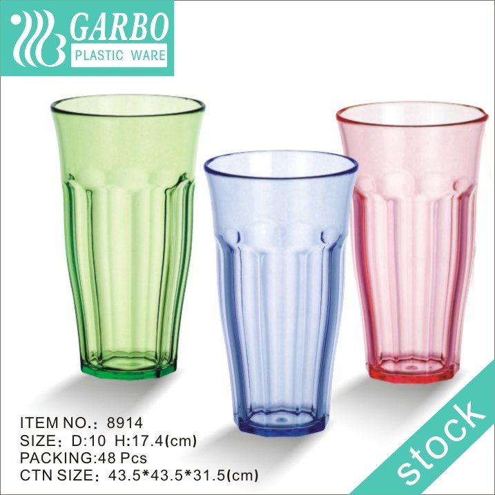 China New colorful 160ml Plastic Tumbler small beer drinking plastic cup for restaurant