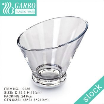 Special Design Garbo Plastic Salad Bowl for Home Using