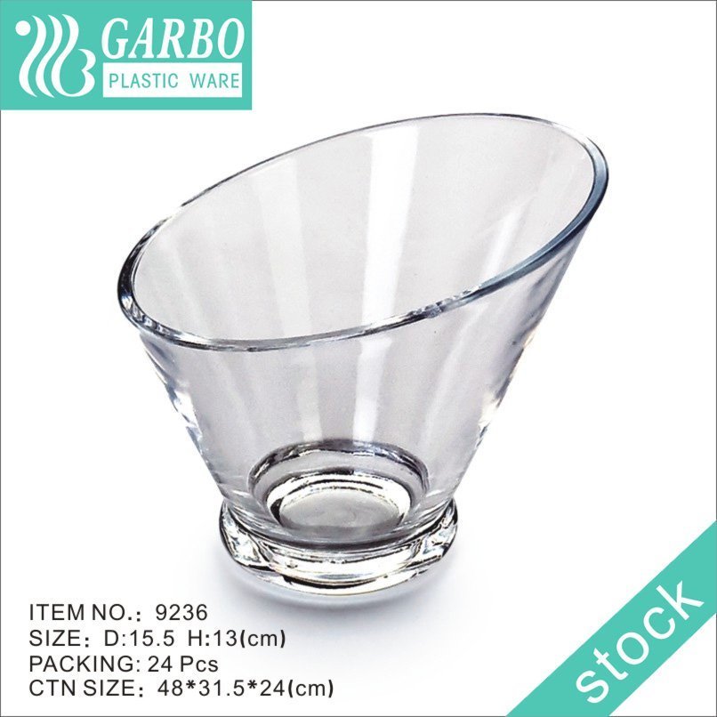 Plastic Salad Bowl with Shell Design Best Choice for Salad