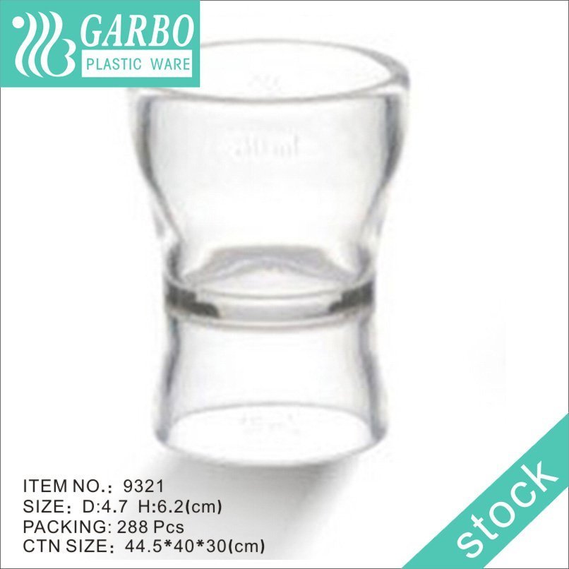 Wholesale BPA free transparent 400ml weizen plastic craft beer cup