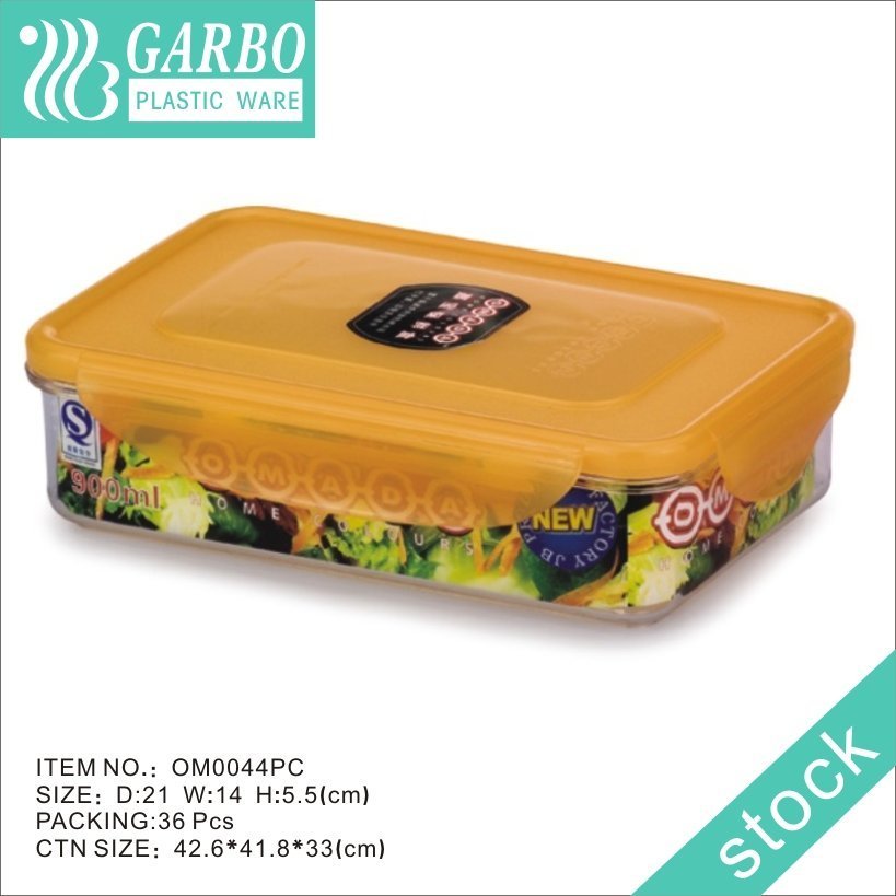 Big size 3700ml Reusable PP Food Storage Container for Fresh Fruit