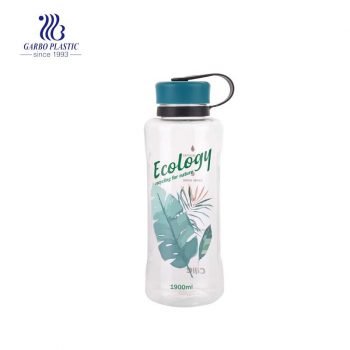 1900ml big sport and outdoor water drinking plastic bottle BPA free