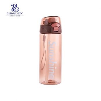 550ml easy carry tritan plastic sport bottles for outdoor