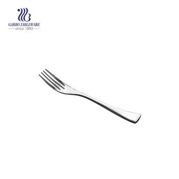 Stainless steel cake fork polished flatware