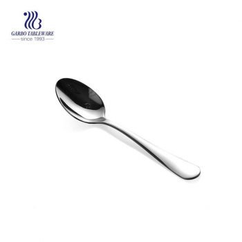 Silver ice cream dessert spoon stainless steel espresso spoon dishwasher safe