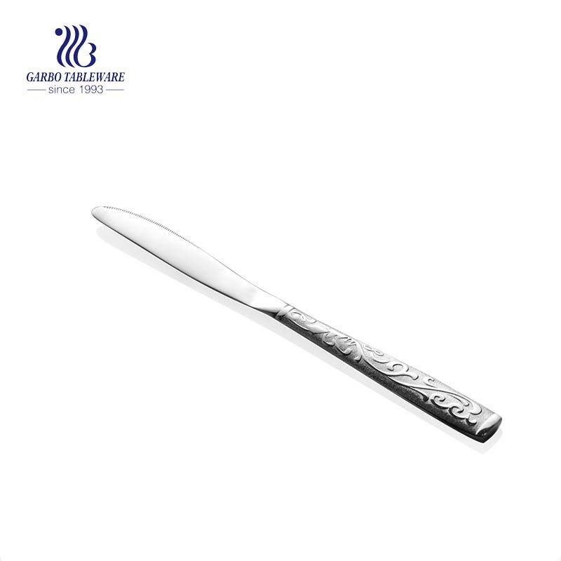 Modern Shape High Quality Stainless Steel Knife Mirror Polish