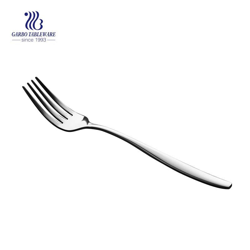 200mm mriior polished stainless steel fork flatware