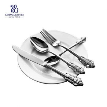 High Quality Flatware Set For 4 Pieces 18/10 Stainless Steel Unique Handle