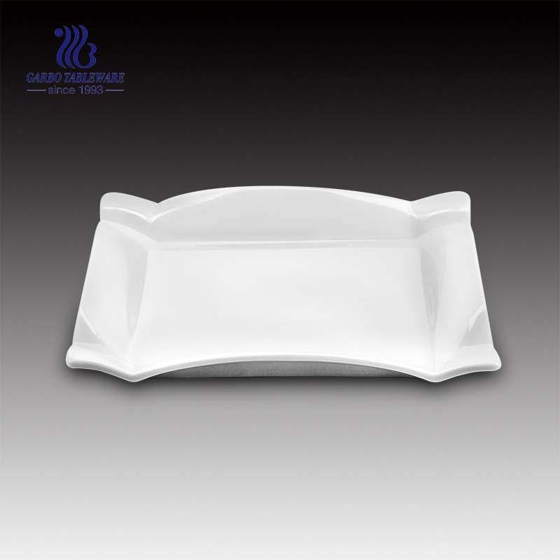 High Quality Ceramic Deep Plate without decal 8.98”/ 228mm for Home Usage