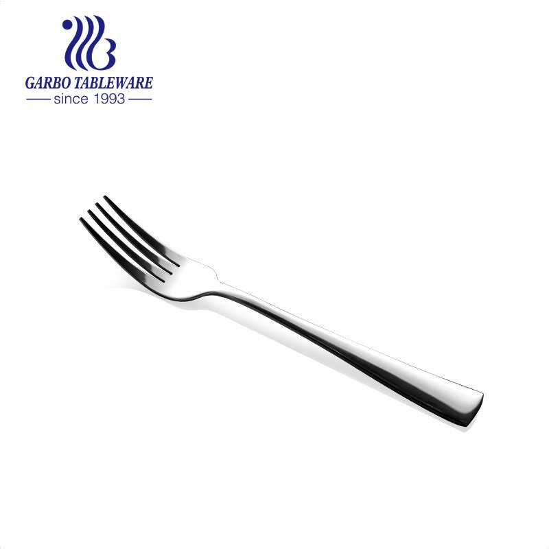 206mm stainless steel dinner fork silverware steak fork for restaurant