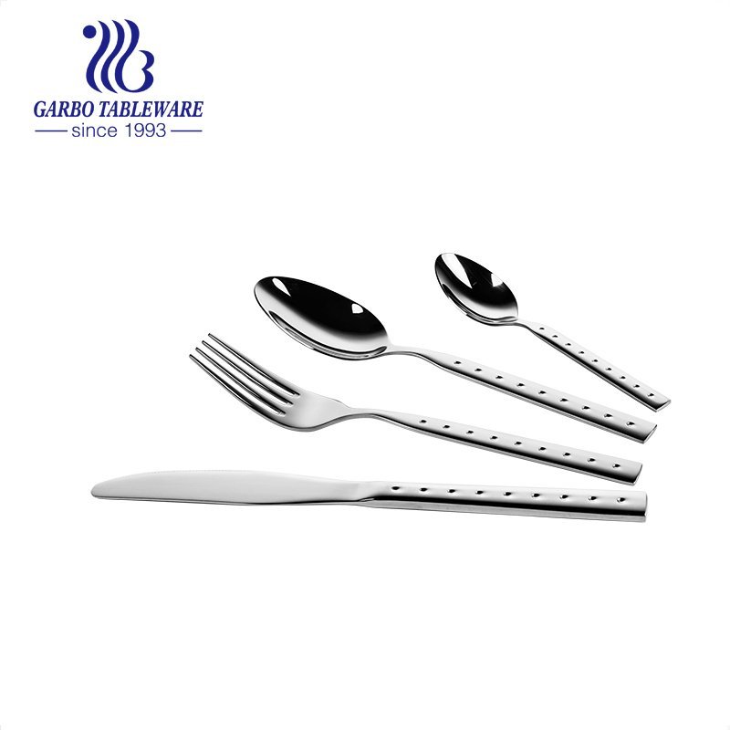 Wholesale 5Pieces-Set Gold Flatware Middle East Style