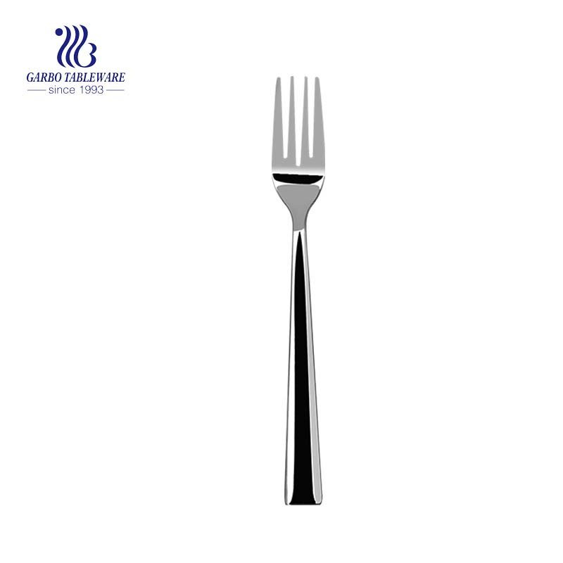 High quality 18/8 stainless steel dinner fork black flatware with PVD handle tableware